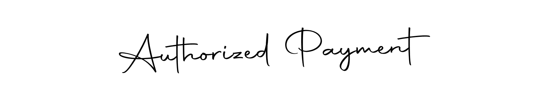 if you are searching for the best signature style for your name Authorized Payment. so please give up your signature search. here we have designed multiple signature styles  using Autography-DOLnW. Authorized Payment signature style 10 images and pictures png