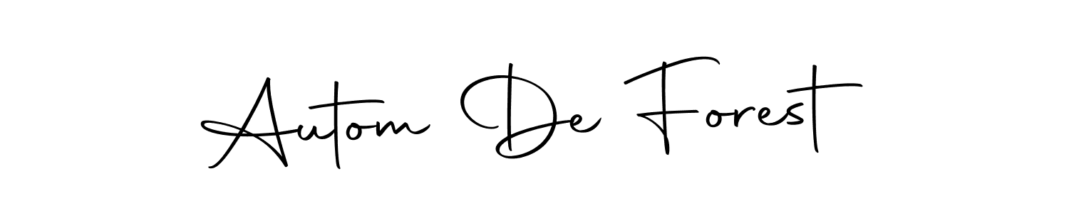 Also You can easily find your signature by using the search form. We will create Autom De Forest name handwritten signature images for you free of cost using Autography-DOLnW sign style. Autom De Forest signature style 10 images and pictures png