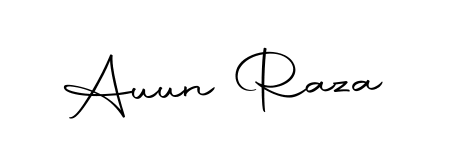 Make a beautiful signature design for name Auun Raza. With this signature (Autography-DOLnW) style, you can create a handwritten signature for free. Auun Raza signature style 10 images and pictures png