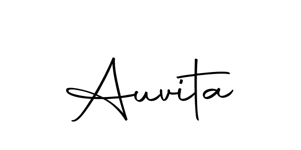 Make a beautiful signature design for name Auvita. Use this online signature maker to create a handwritten signature for free. Auvita signature style 10 images and pictures png