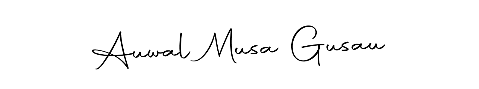 Make a beautiful signature design for name Auwal Musa Gusau. With this signature (Autography-DOLnW) style, you can create a handwritten signature for free. Auwal Musa Gusau signature style 10 images and pictures png