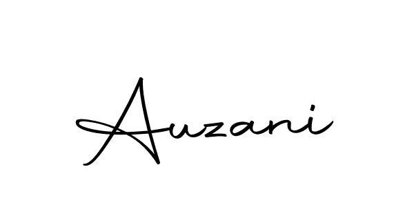 You should practise on your own different ways (Autography-DOLnW) to write your name (Auzani) in signature. don't let someone else do it for you. Auzani signature style 10 images and pictures png