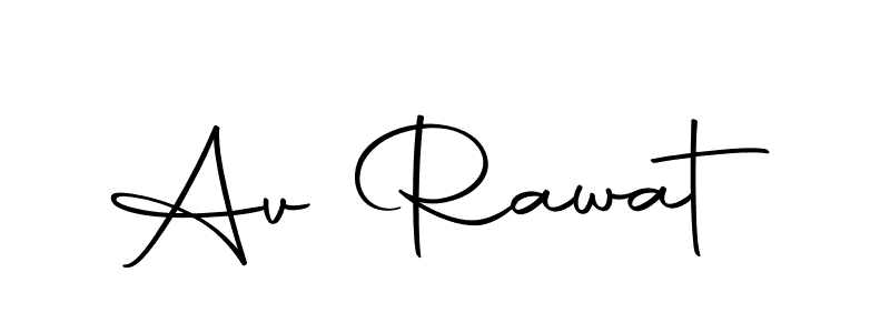 Av Rawat stylish signature style. Best Handwritten Sign (Autography-DOLnW) for my name. Handwritten Signature Collection Ideas for my name Av Rawat. Av Rawat signature style 10 images and pictures png