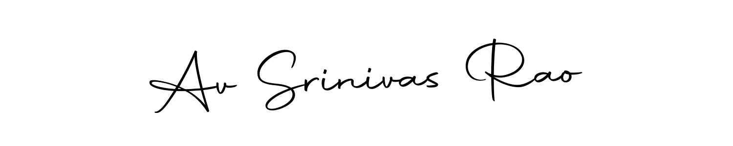 Once you've used our free online signature maker to create your best signature Autography-DOLnW style, it's time to enjoy all of the benefits that Av Srinivas Rao name signing documents. Av Srinivas Rao signature style 10 images and pictures png