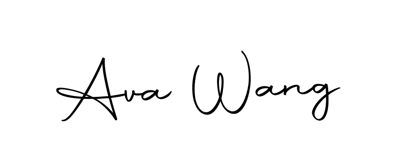 How to make Ava Wang signature? Autography-DOLnW is a professional autograph style. Create handwritten signature for Ava Wang name. Ava Wang signature style 10 images and pictures png