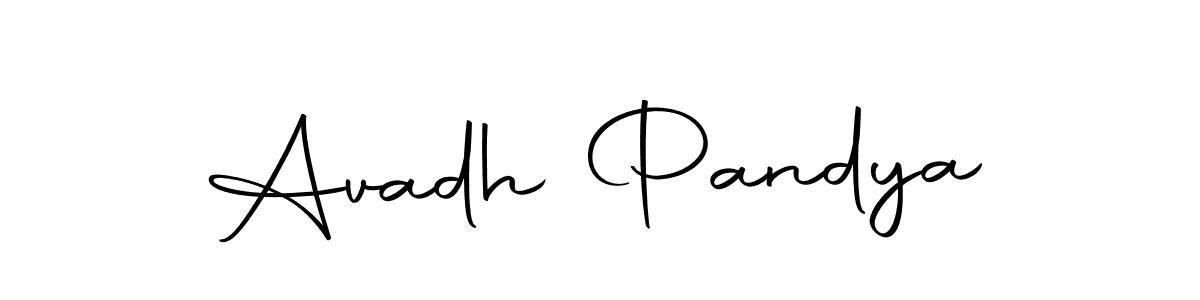 Here are the top 10 professional signature styles for the name Avadh Pandya. These are the best autograph styles you can use for your name. Avadh Pandya signature style 10 images and pictures png