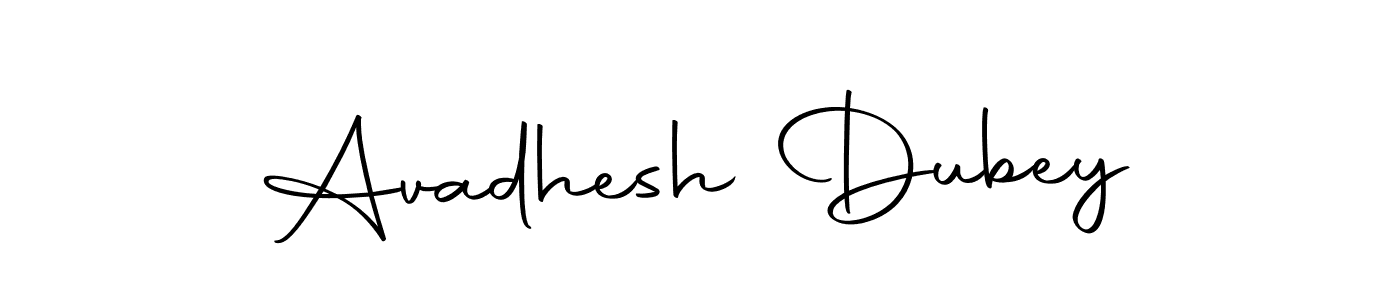 Design your own signature with our free online signature maker. With this signature software, you can create a handwritten (Autography-DOLnW) signature for name Avadhesh Dubey. Avadhesh Dubey signature style 10 images and pictures png