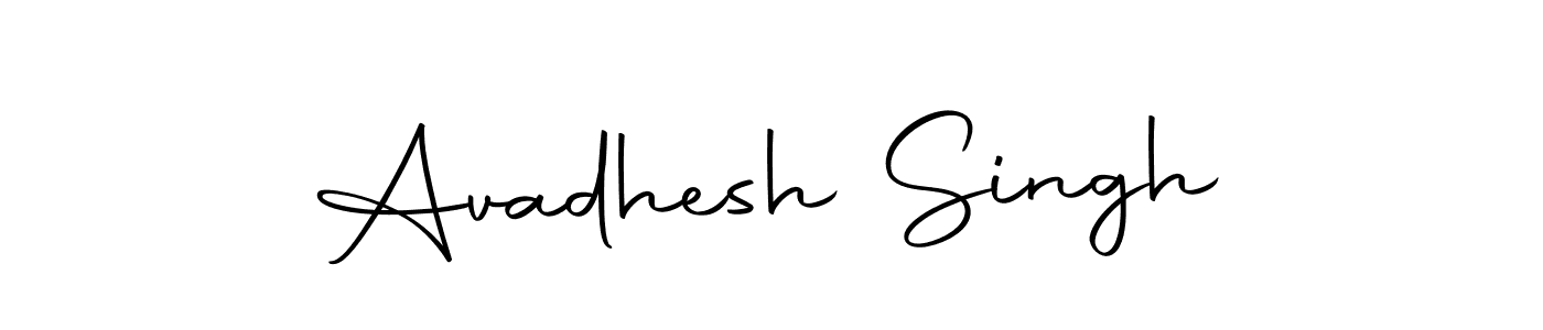 Design your own signature with our free online signature maker. With this signature software, you can create a handwritten (Autography-DOLnW) signature for name Avadhesh Singh. Avadhesh Singh signature style 10 images and pictures png