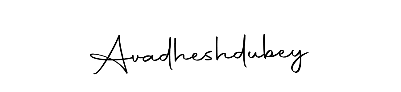 Create a beautiful signature design for name Avadheshdubey. With this signature (Autography-DOLnW) fonts, you can make a handwritten signature for free. Avadheshdubey signature style 10 images and pictures png