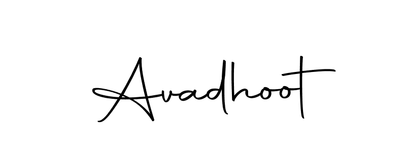 Make a beautiful signature design for name Avadhoot. Use this online signature maker to create a handwritten signature for free. Avadhoot signature style 10 images and pictures png