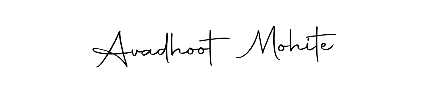 You can use this online signature creator to create a handwritten signature for the name Avadhoot Mohite. This is the best online autograph maker. Avadhoot Mohite signature style 10 images and pictures png