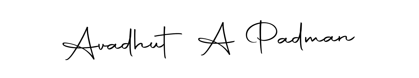 How to Draw Avadhut A Padman signature style? Autography-DOLnW is a latest design signature styles for name Avadhut A Padman. Avadhut A Padman signature style 10 images and pictures png