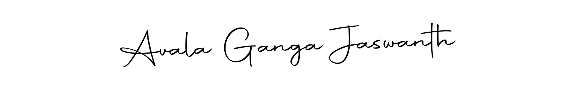 It looks lik you need a new signature style for name Avala Ganga Jaswanth. Design unique handwritten (Autography-DOLnW) signature with our free signature maker in just a few clicks. Avala Ganga Jaswanth signature style 10 images and pictures png