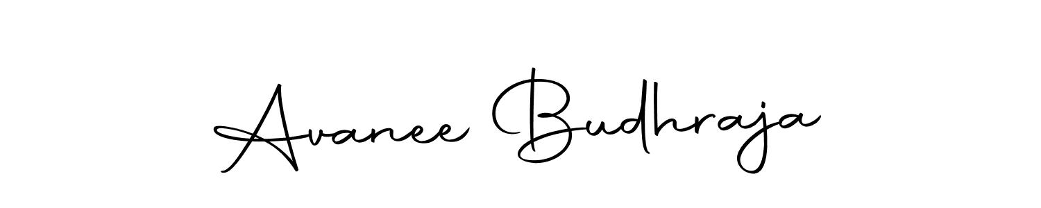 Here are the top 10 professional signature styles for the name Avanee Budhraja. These are the best autograph styles you can use for your name. Avanee Budhraja signature style 10 images and pictures png