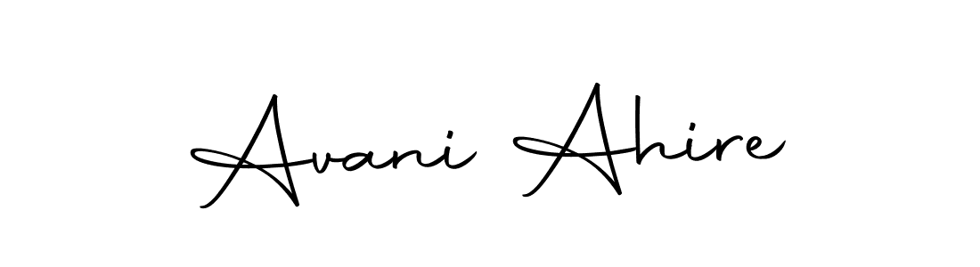 Here are the top 10 professional signature styles for the name Avani Ahire. These are the best autograph styles you can use for your name. Avani Ahire signature style 10 images and pictures png