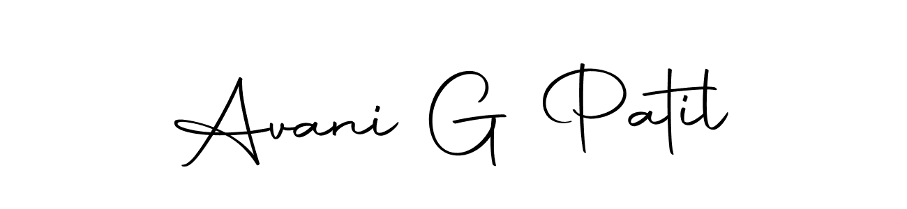 The best way (Autography-DOLnW) to make a short signature is to pick only two or three words in your name. The name Avani G Patil include a total of six letters. For converting this name. Avani G Patil signature style 10 images and pictures png