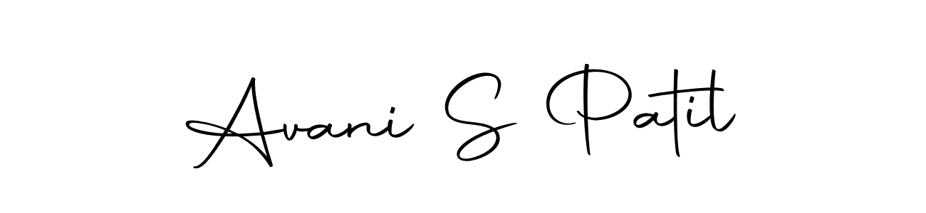 Avani S Patil stylish signature style. Best Handwritten Sign (Autography-DOLnW) for my name. Handwritten Signature Collection Ideas for my name Avani S Patil. Avani S Patil signature style 10 images and pictures png