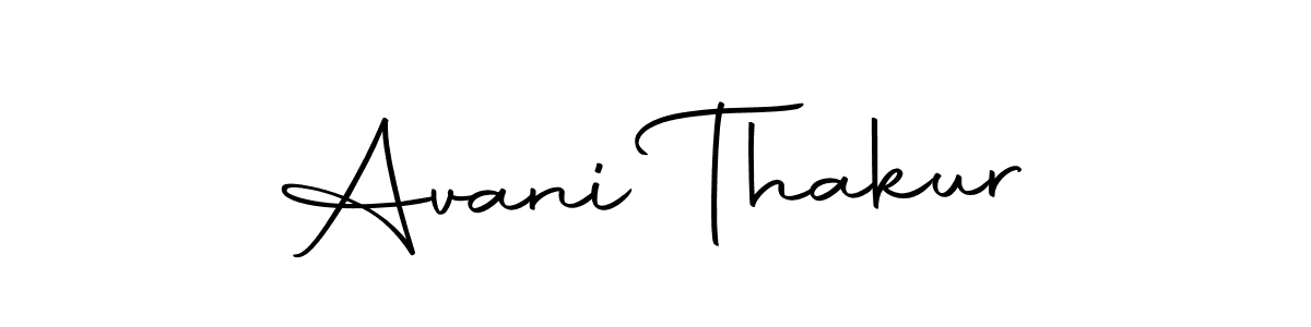 Avani Thakur stylish signature style. Best Handwritten Sign (Autography-DOLnW) for my name. Handwritten Signature Collection Ideas for my name Avani Thakur. Avani Thakur signature style 10 images and pictures png