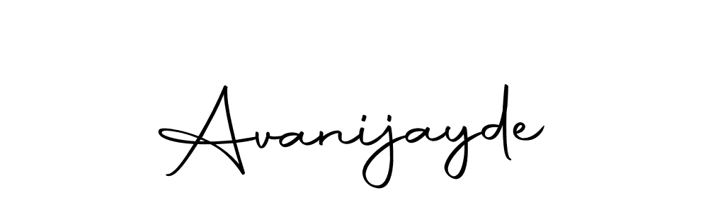 Also we have Avanijayde name is the best signature style. Create professional handwritten signature collection using Autography-DOLnW autograph style. Avanijayde signature style 10 images and pictures png