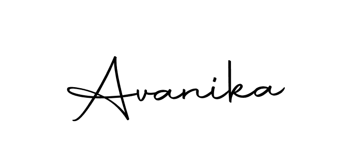 The best way (Autography-DOLnW) to make a short signature is to pick only two or three words in your name. The name Avanika include a total of six letters. For converting this name. Avanika signature style 10 images and pictures png