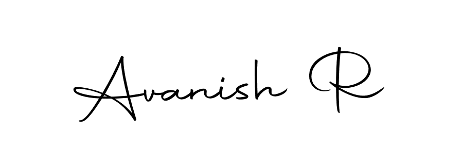 You should practise on your own different ways (Autography-DOLnW) to write your name (Avanish R) in signature. don't let someone else do it for you. Avanish R signature style 10 images and pictures png