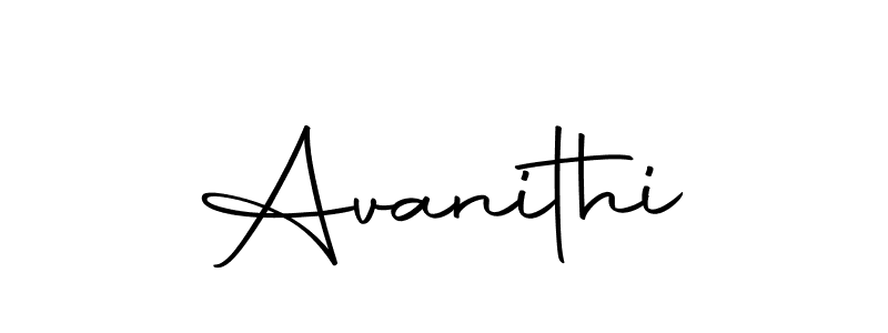 Design your own signature with our free online signature maker. With this signature software, you can create a handwritten (Autography-DOLnW) signature for name Avanithi. Avanithi signature style 10 images and pictures png