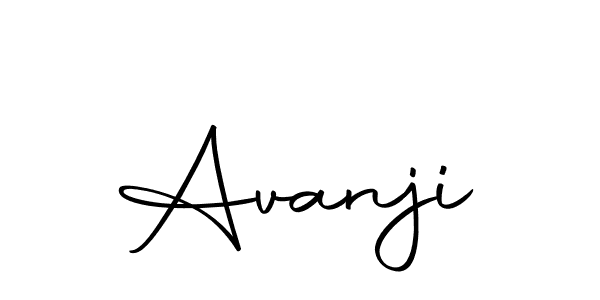 Make a beautiful signature design for name Avanji. With this signature (Autography-DOLnW) style, you can create a handwritten signature for free. Avanji signature style 10 images and pictures png