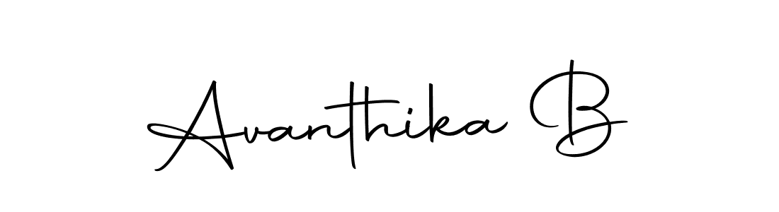 Also You can easily find your signature by using the search form. We will create Avanthika B name handwritten signature images for you free of cost using Autography-DOLnW sign style. Avanthika B signature style 10 images and pictures png