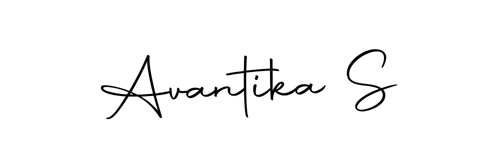 Autography-DOLnW is a professional signature style that is perfect for those who want to add a touch of class to their signature. It is also a great choice for those who want to make their signature more unique. Get Avantika S name to fancy signature for free. Avantika S signature style 10 images and pictures png