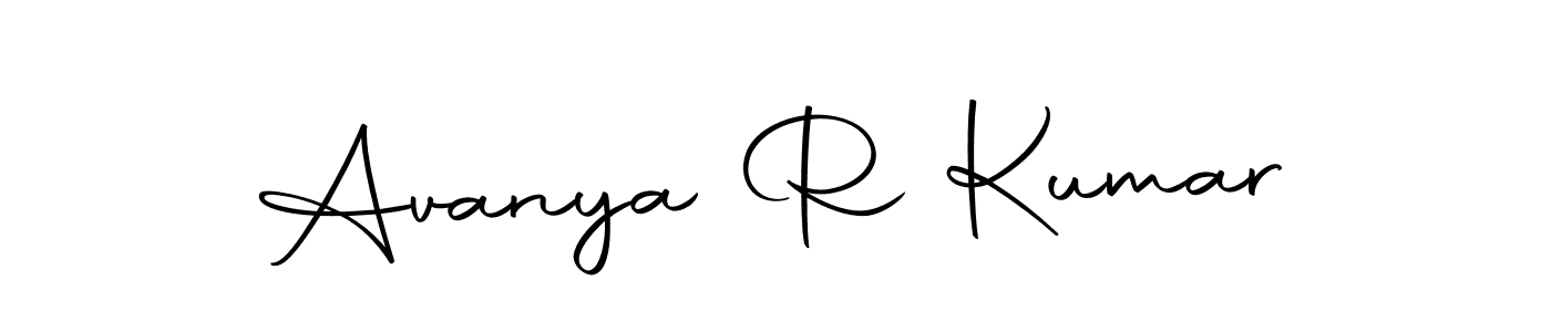 Also we have Avanya R Kumar name is the best signature style. Create professional handwritten signature collection using Autography-DOLnW autograph style. Avanya R Kumar signature style 10 images and pictures png