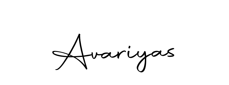 You can use this online signature creator to create a handwritten signature for the name Avariyas. This is the best online autograph maker. Avariyas signature style 10 images and pictures png