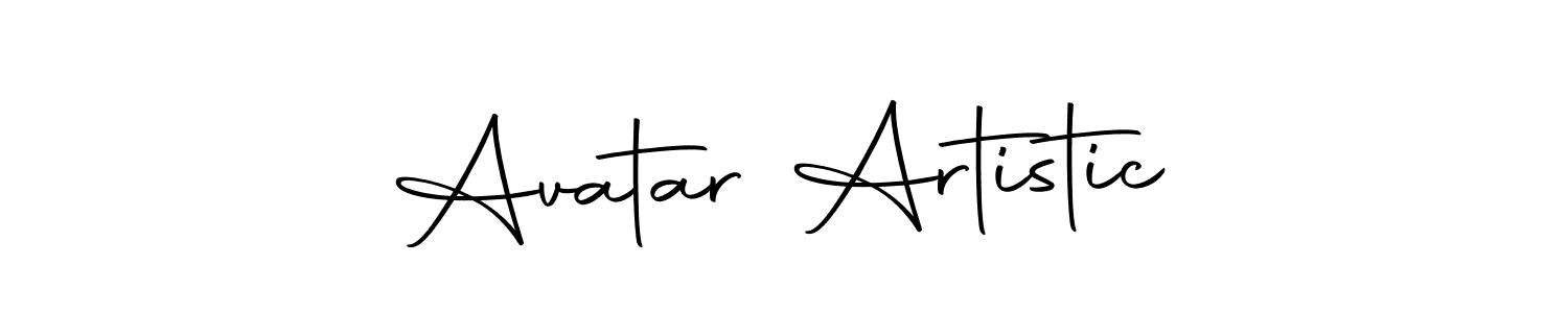 Create a beautiful signature design for name Avatar Artistic. With this signature (Autography-DOLnW) fonts, you can make a handwritten signature for free. Avatar Artistic signature style 10 images and pictures png