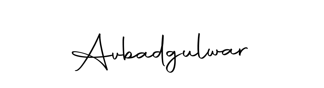 Use a signature maker to create a handwritten signature online. With this signature software, you can design (Autography-DOLnW) your own signature for name Avbadgulwar. Avbadgulwar signature style 10 images and pictures png