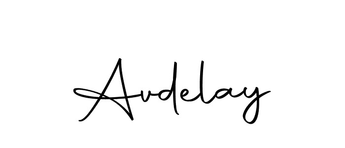 Avdelay stylish signature style. Best Handwritten Sign (Autography-DOLnW) for my name. Handwritten Signature Collection Ideas for my name Avdelay. Avdelay signature style 10 images and pictures png