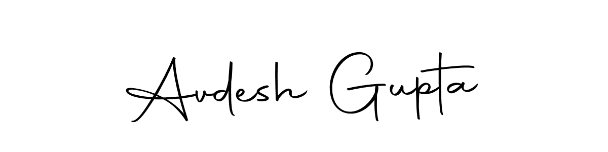 Use a signature maker to create a handwritten signature online. With this signature software, you can design (Autography-DOLnW) your own signature for name Avdesh Gupta. Avdesh Gupta signature style 10 images and pictures png