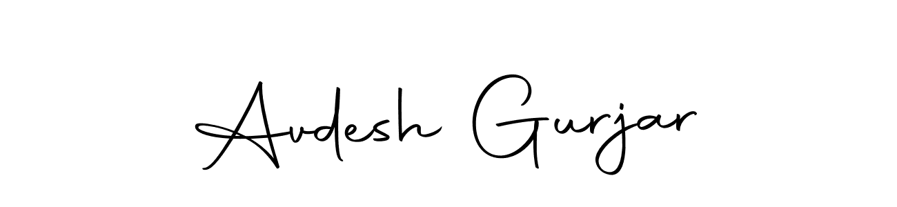 You should practise on your own different ways (Autography-DOLnW) to write your name (Avdesh Gurjar) in signature. don't let someone else do it for you. Avdesh Gurjar signature style 10 images and pictures png