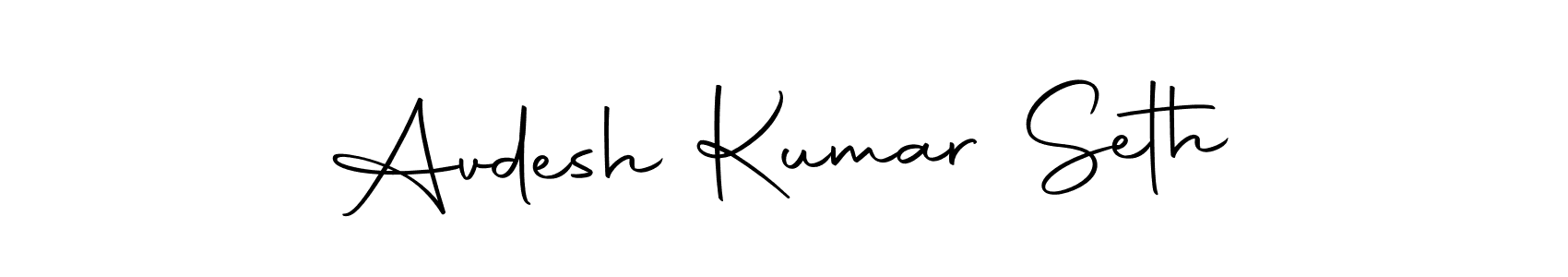 It looks lik you need a new signature style for name Avdesh Kumar Seth. Design unique handwritten (Autography-DOLnW) signature with our free signature maker in just a few clicks. Avdesh Kumar Seth signature style 10 images and pictures png