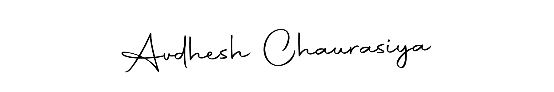 Make a beautiful signature design for name Avdhesh Chaurasiya. With this signature (Autography-DOLnW) style, you can create a handwritten signature for free. Avdhesh Chaurasiya signature style 10 images and pictures png