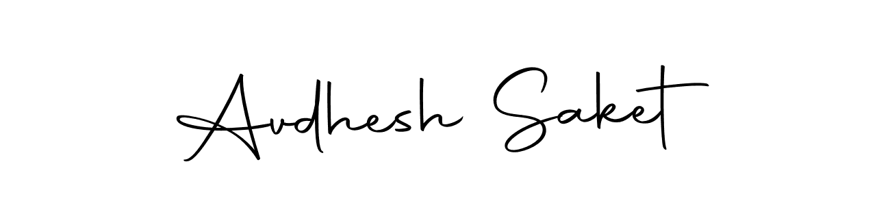 Use a signature maker to create a handwritten signature online. With this signature software, you can design (Autography-DOLnW) your own signature for name Avdhesh Saket. Avdhesh Saket signature style 10 images and pictures png