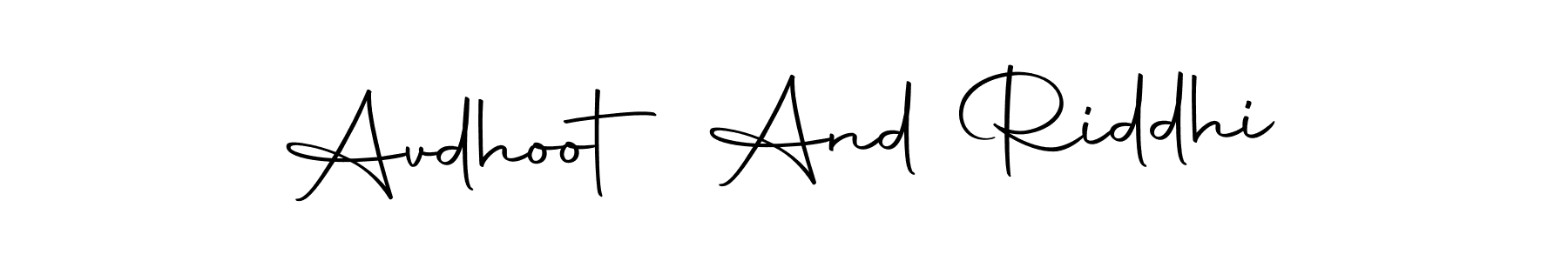 See photos of Avdhoot And Riddhi official signature by Spectra . Check more albums & portfolios. Read reviews & check more about Autography-DOLnW font. Avdhoot And Riddhi signature style 10 images and pictures png