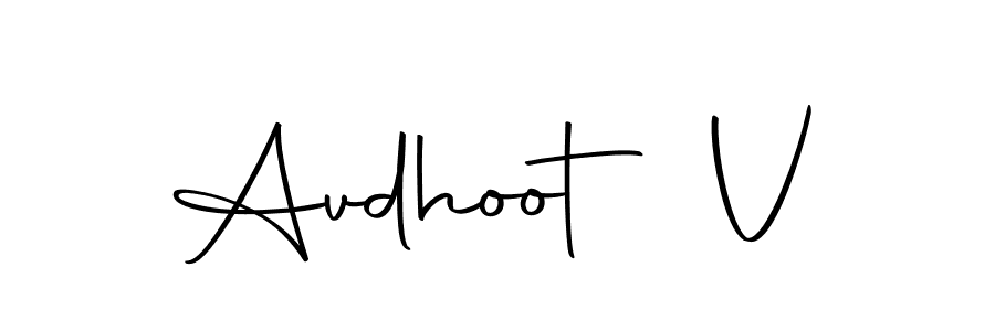 Autography-DOLnW is a professional signature style that is perfect for those who want to add a touch of class to their signature. It is also a great choice for those who want to make their signature more unique. Get Avdhoot V name to fancy signature for free. Avdhoot V signature style 10 images and pictures png