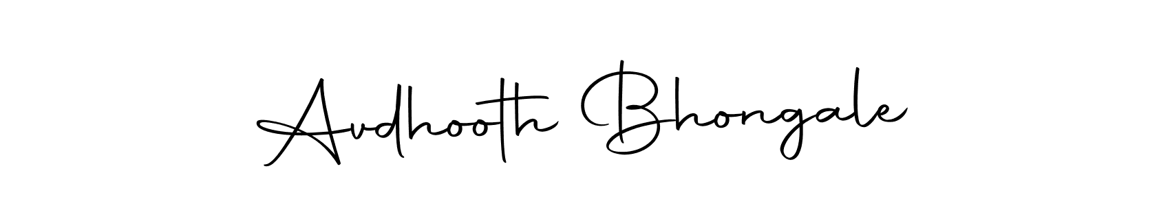 It looks lik you need a new signature style for name Avdhooth Bhongale. Design unique handwritten (Autography-DOLnW) signature with our free signature maker in just a few clicks. Avdhooth Bhongale signature style 10 images and pictures png