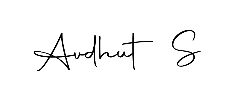 Also we have Avdhut S name is the best signature style. Create professional handwritten signature collection using Autography-DOLnW autograph style. Avdhut S signature style 10 images and pictures png
