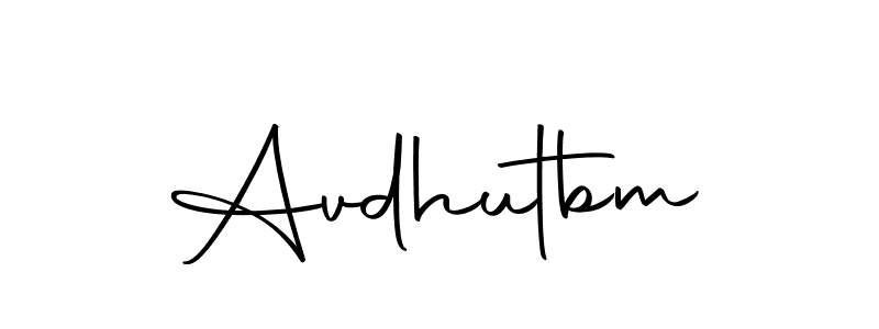 if you are searching for the best signature style for your name Avdhutbm. so please give up your signature search. here we have designed multiple signature styles  using Autography-DOLnW. Avdhutbm signature style 10 images and pictures png