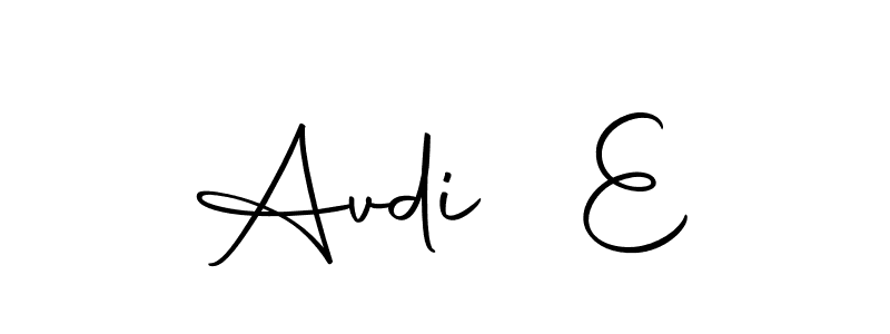 You should practise on your own different ways (Autography-DOLnW) to write your name (Avdić E) in signature. don't let someone else do it for you. Avdić E signature style 10 images and pictures png