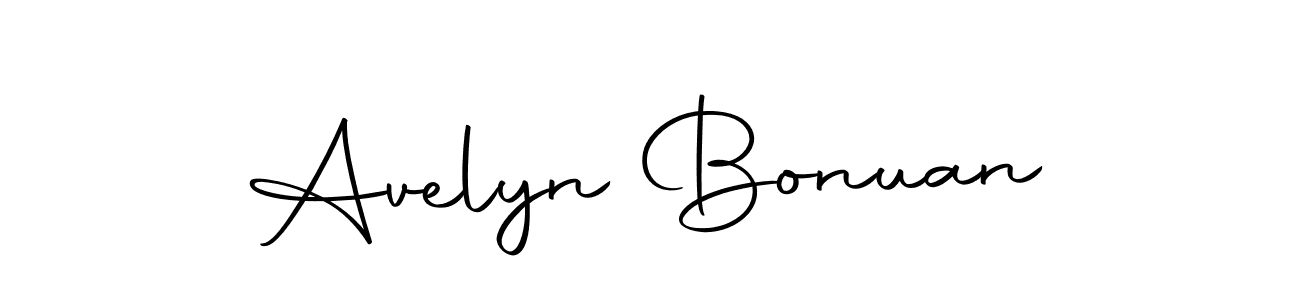 Make a beautiful signature design for name Avelyn Bonuan. With this signature (Autography-DOLnW) style, you can create a handwritten signature for free. Avelyn Bonuan signature style 10 images and pictures png