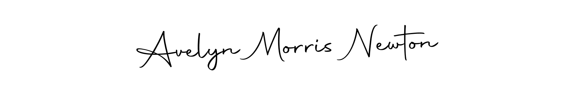 Make a beautiful signature design for name Avelyn Morris Newton. Use this online signature maker to create a handwritten signature for free. Avelyn Morris Newton signature style 10 images and pictures png