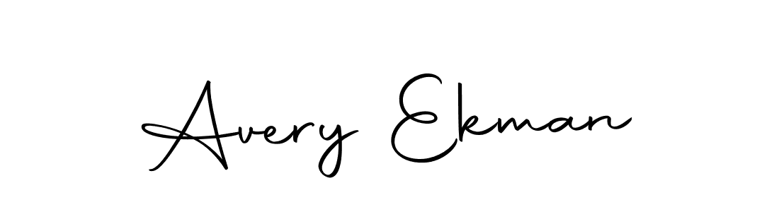 Use a signature maker to create a handwritten signature online. With this signature software, you can design (Autography-DOLnW) your own signature for name Avery Ekman. Avery Ekman signature style 10 images and pictures png