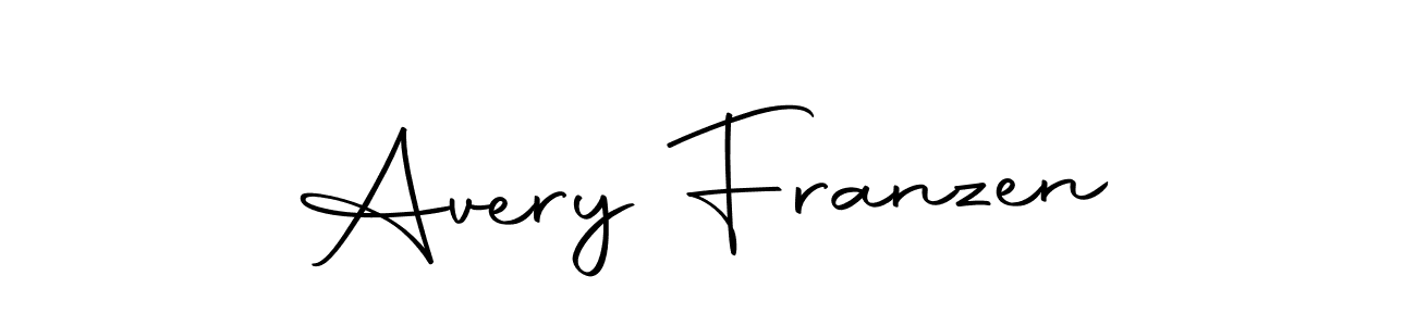 You should practise on your own different ways (Autography-DOLnW) to write your name (Avery Franzen) in signature. don't let someone else do it for you. Avery Franzen signature style 10 images and pictures png