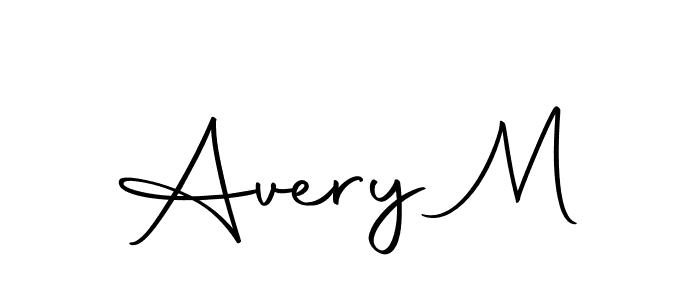 Here are the top 10 professional signature styles for the name Avery M. These are the best autograph styles you can use for your name. Avery M signature style 10 images and pictures png